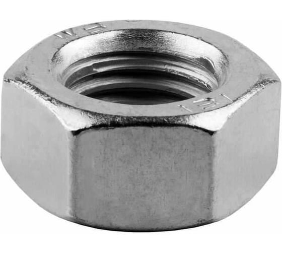 Изображение товара Оцинкованная гайка КРЕП-КОМП DIN934 м10 пр.8 25кг (примерно 2456 шт.) го10
