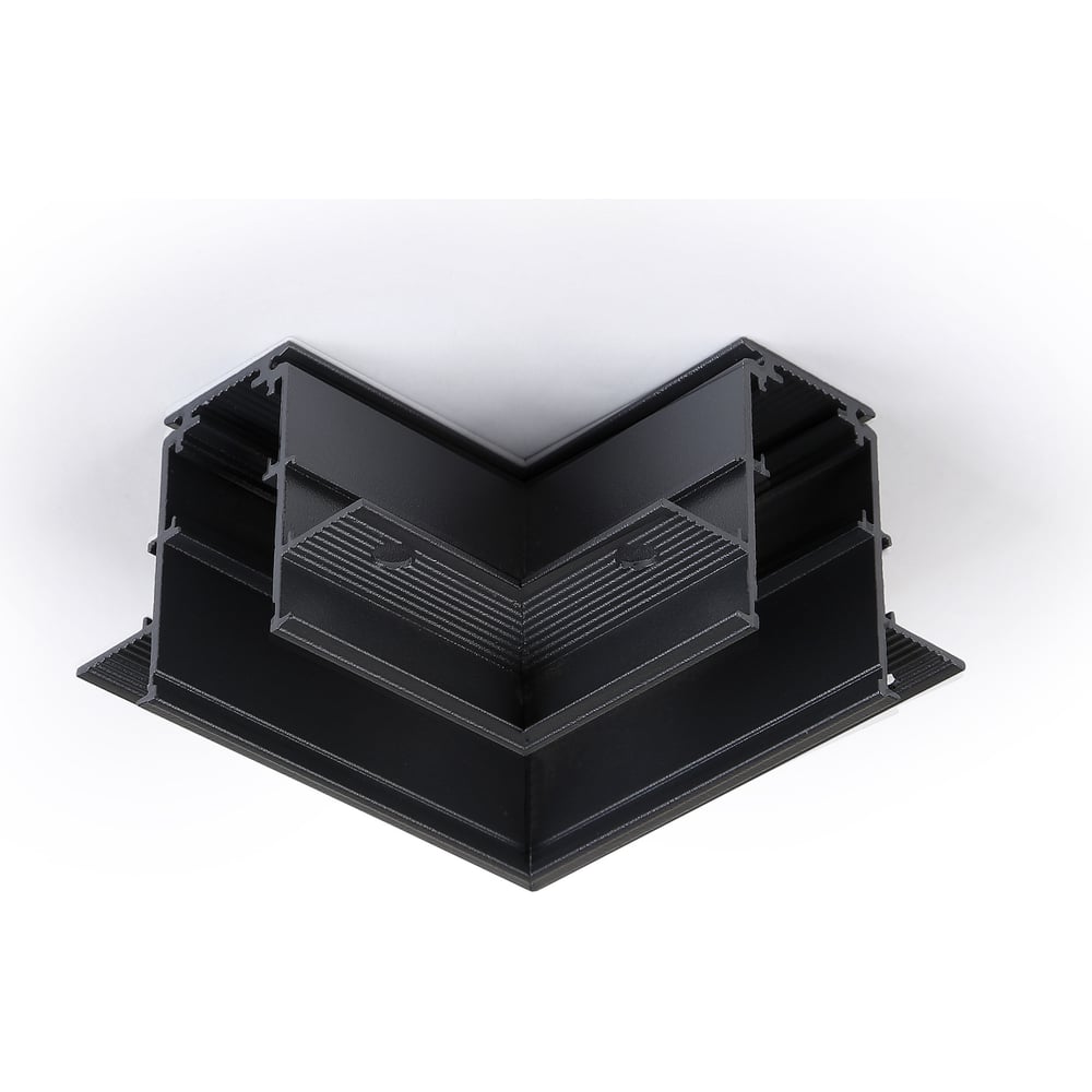 Угловой L-образный соединитель для треков встраиваемых Ambrella Light, цвет черный GL3354 TRACK SYSTEM - фото 1