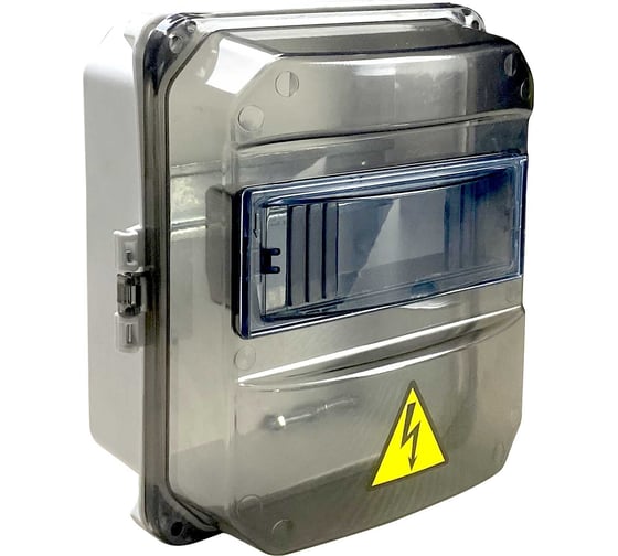 Изображение товара Корпус KRZMI ЩРН-П-8 прозрачная дверь IP55 4651117991543