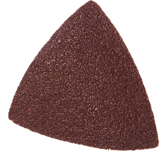 Изображение товара Шлифовальный лист дельтовидный (5 шт.; 80х80х80 мм; зерно 40) СПЕЦ-0110002
