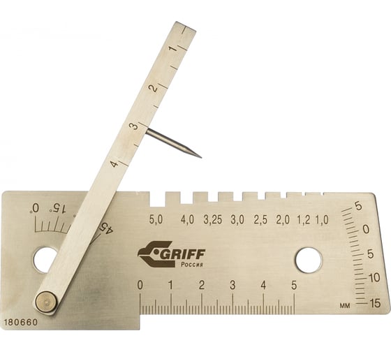 Изображение товара Шаблон сварщика универсальный УШС-3 GRIFF 030700