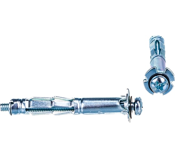 Изображение товара Металлический дюбель КРЕП-КОМП МОЛЛИ 4х46 100шт мл446