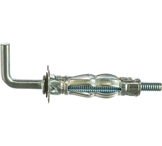 Изображение товара Металлический дюбель КРЕП-КОМП МОЛЛИ с костылём 4х32 100шт млл432