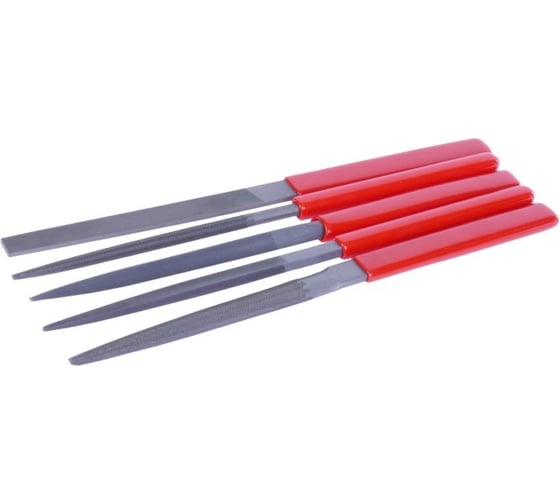 Изображение товара Набор разнопрофильных надфилей 215 мм (5 предметов) JTC 5636