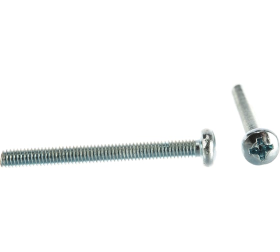 Изображение товара Винт КРЕП-КОМП полуцилиндрическая головка цинк DIN7985 4х40 200шт вц440ф