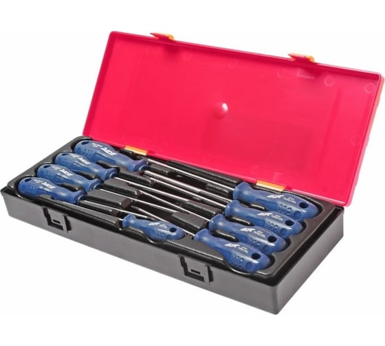 Изображение товара Набор отверток TORX с отверстием TS8H-TS40H (9 предметов, кейс) JTC K7093