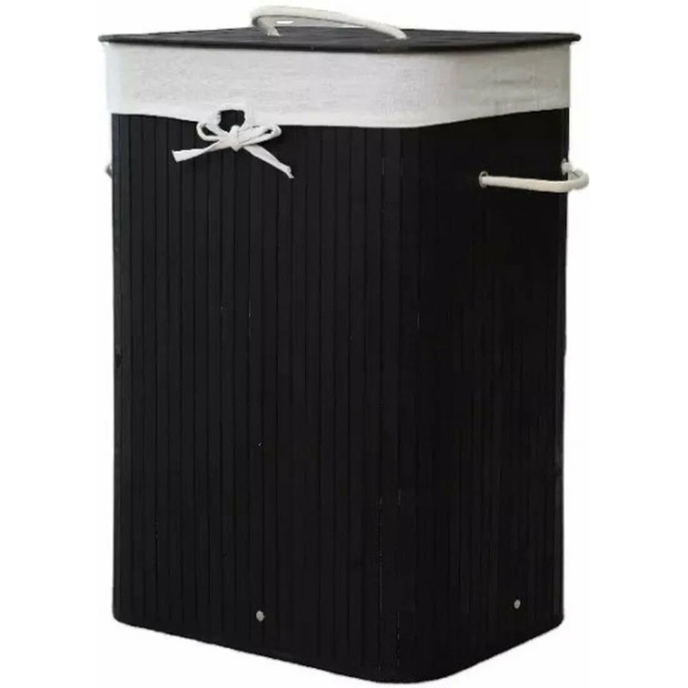 Изображение товара Корзина для белья Homium for Home, Eco, размер 40x30x60 см, квадратная, темный laundry6 Изображение товара Корзина для белья Homium for Home, Eco, размер 40x30x60 см, квадратная, темный laundry6
