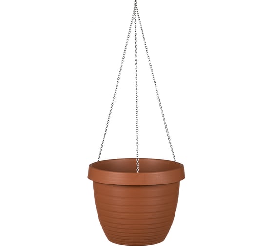 Изображение товара Подвесное кашпо Scheurich 271 Country Star Hanger Terracotta пластик, диам. 25 см, высота 24см терра 068850
