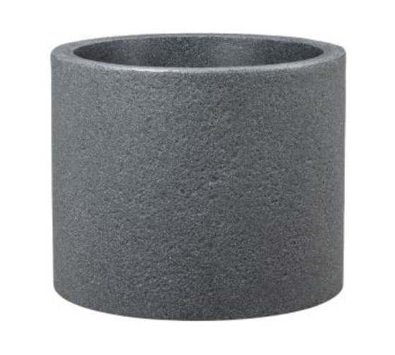 Изображение товара Кашпо Scheurich 130 Riva Schwarz-Granit пластик, диам. 40 см, высота 40 см, гранит 068836