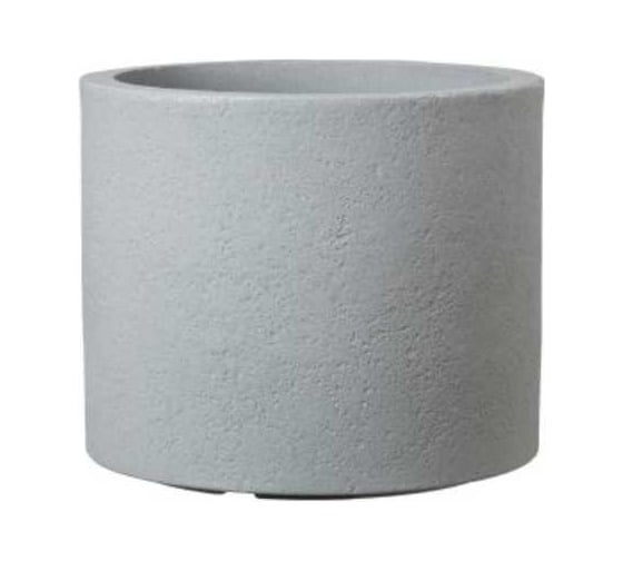 Изображение товара Кашпо Scheurich 130 Riva Stony Grey пластик, диам. 50 см, высота 50 см, серый камень 068834