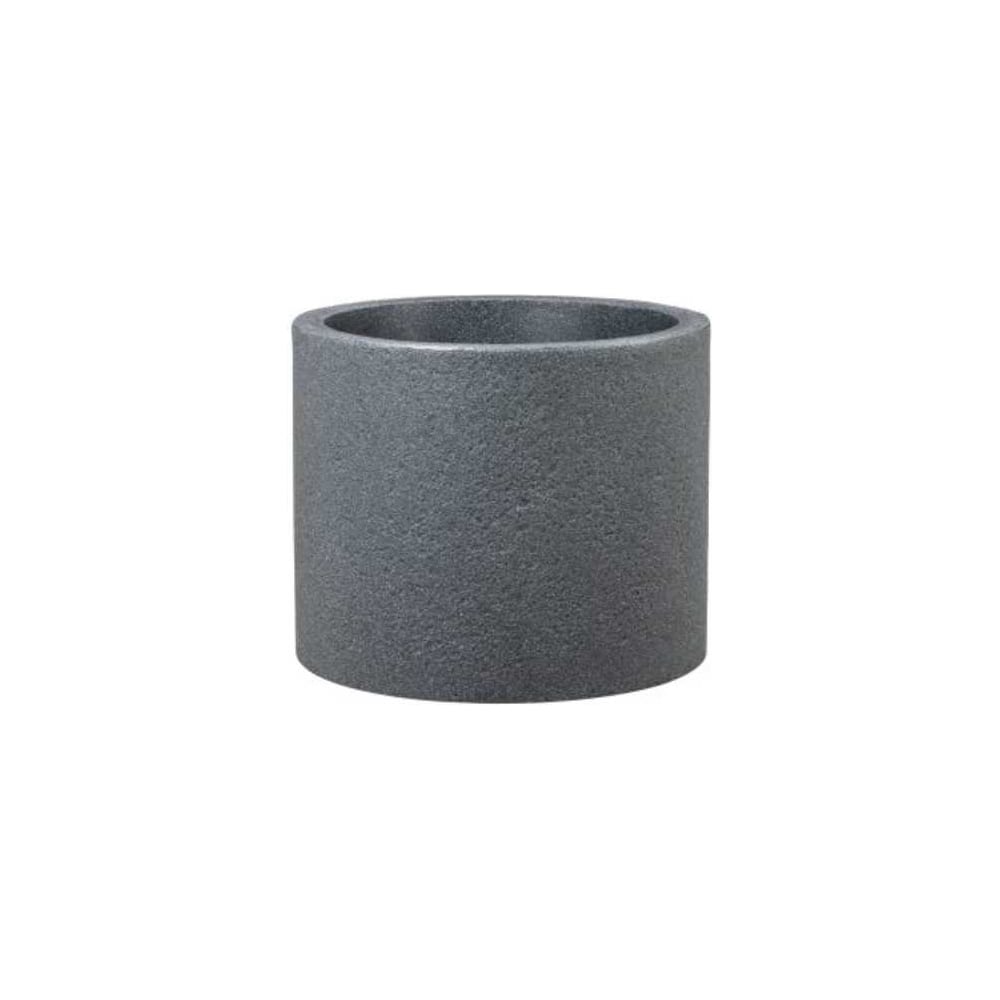 Изображение товара Кашпо Scheurich 130 Riva Schwarz-Granit пластик, диам. 50 см, высота 50 см, гранит 068837