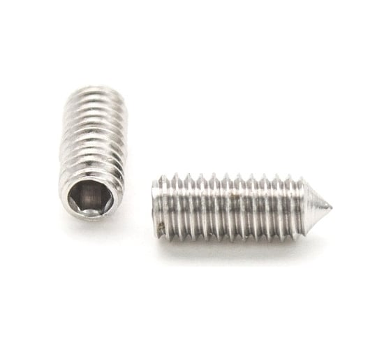 Изображение товара Установочный винт ЦКИ DIN 914, М10x45 45H, цинк, HEX5, 5 шт. 74956