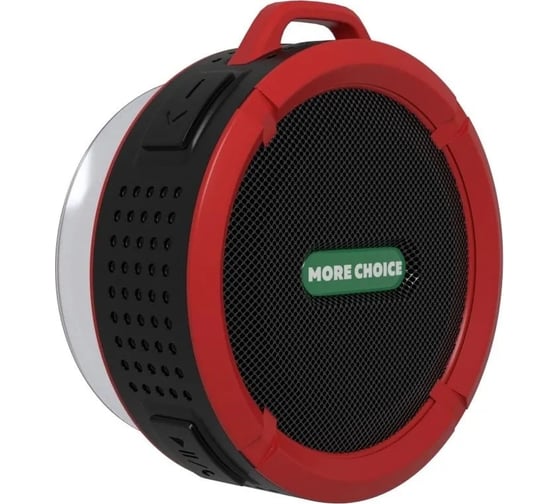 Изображение товара Колонка More Choice Bluetooth 5.0, 3 В, 300 мА*ч BS10 Red