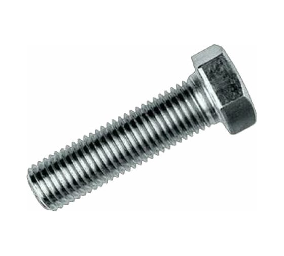 Изображение товара Болт КРЕП-КОМП полная резьба цинк DIN933 8х90 2кг (примерно 60 шт.) 890ф