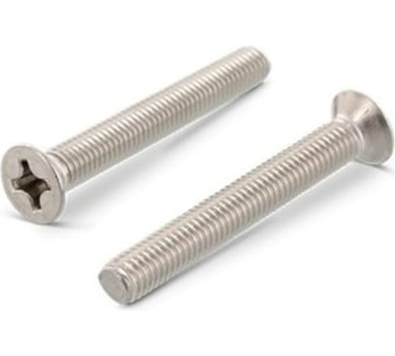 Изображение товара Винт ЦКИ DIN965 М1.6x10 A2 Ph0 50 шт. 28966