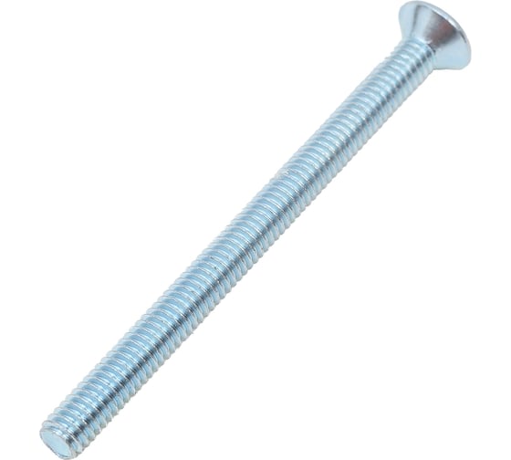 Изображение товара Потайной винт КРЕП-КОМП цинк DIN965 4х50 200шт вп450ф