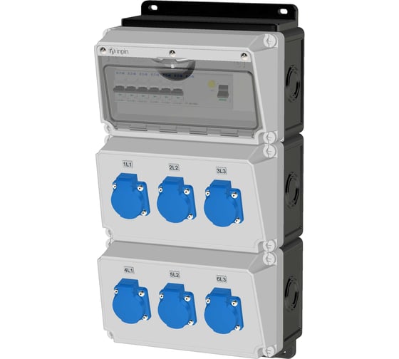 Изображение товара Комбинация розеток INPIN 930001r 1603002