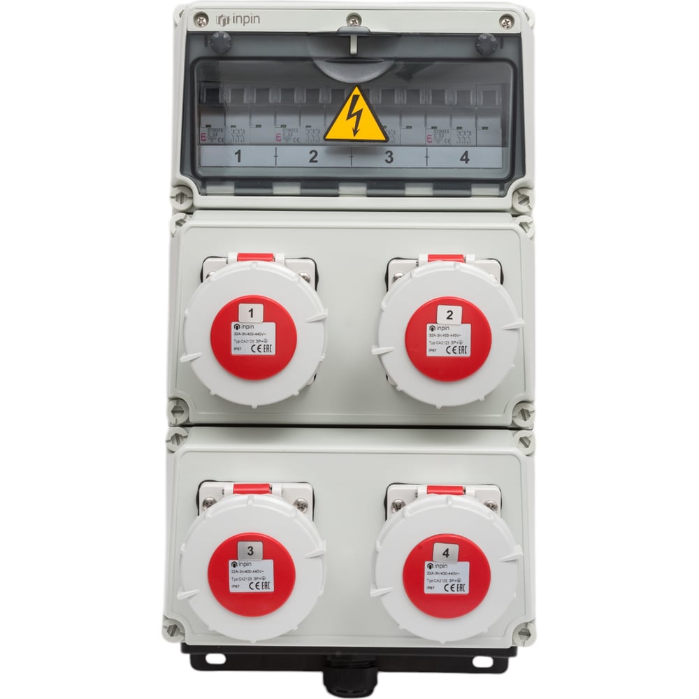 Комбинация розеток INPIN для рефрижераторных контейнеров 1603001