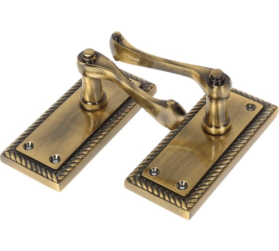 Изображение товара Комлект ручек Левша коллекция L.Baskerville Georgian pass 108 mm, LB-705, старая бронза У2-1309.СБ