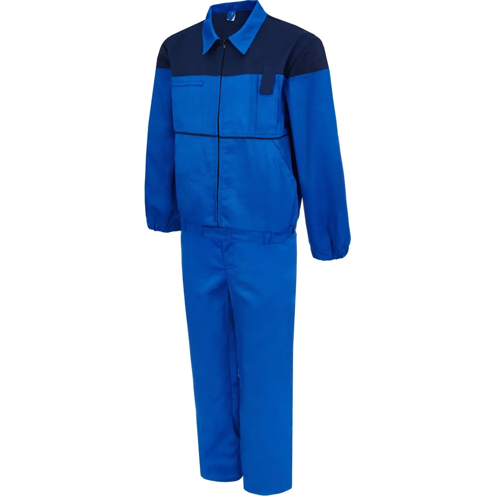 Изображение товара Мужской костюм-двойка Новатор цвясильковый и синий размер M