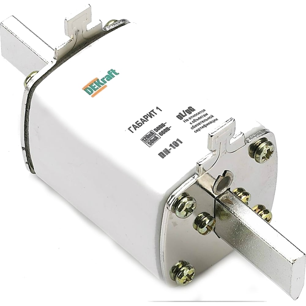 Изображение товара Ножевой предохранитель DEKraft ПН101-35-1-200A 21311DEK 1113616