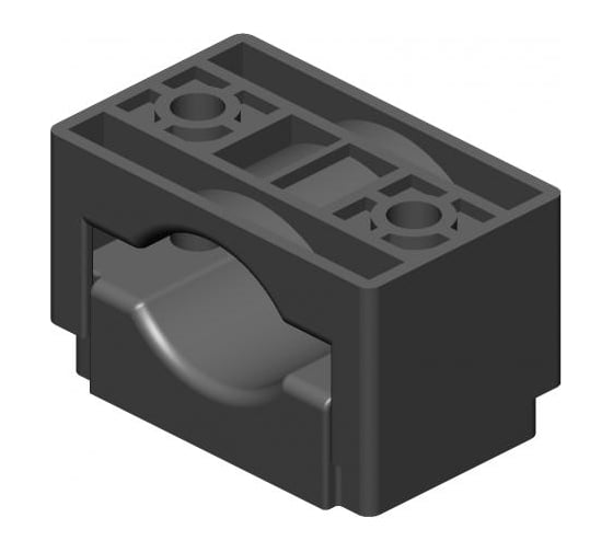Изображение товара Одиночное кабельное крепление EKF D 25-40 мм scc2540