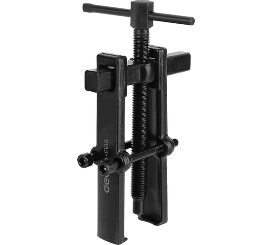 Изображение товара Съемник подшипников DELI двухзахватный с регулируемым зажимом dl-e106 55 мм, сталь 45 114782