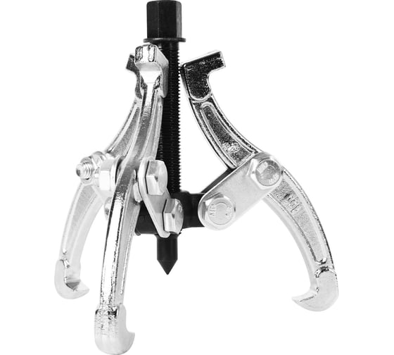 Изображение товара Съемник подшипников DELI трехзахватный dl-s4 рабочий ход болта 100 мм, внешний диаметр 20-100 мм, внутренний диаметр 40-90 мм, сталь 45 114776