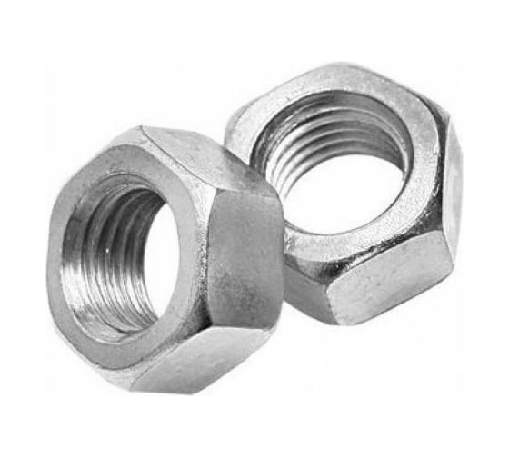 Изображение товара Оцинкованная гайка КРЕП-КОМП DIN934 м8 пр.8 3кг (примерно 648 шт.) 648 го8ф