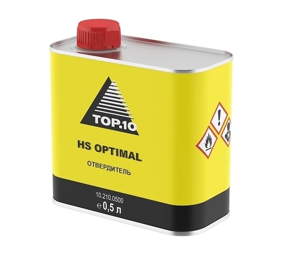 Изображение товара Отвердитель для лака TOP.10 hs optimal, 0,5л 10.210.0500
