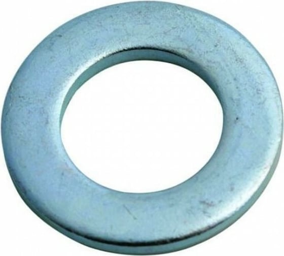 Изображение товара Обычная шайба КРЕП-КОМП цинк DIN125 м5 3кг (примерно 7280 шт.) 7280 шо5ф