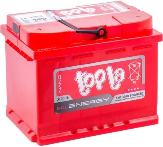 Изображение товара Автомобильный аккумулятор TAB Topla energy 6ст-60.1 108160