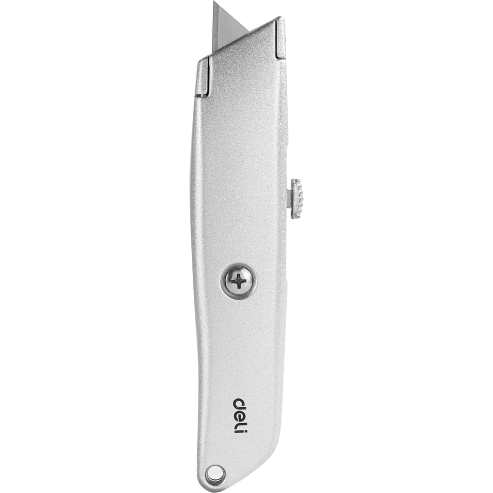 Универсальный строительный нож DELI нож строительный vertextools 0044 18 58 алюминиевый корпус трапециевидное лезвие 18 мм