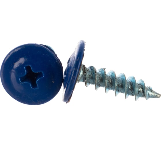 Изображение товара Саморез ПШО КРЕП-КОМП острый 4,2х16 RAL5002 1000шт пшо165002