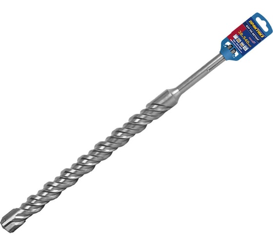 Изображение товара Бур КВАДРО по бетону (38х540 мм; SDS-MAX) ПРАКТИКА 648-021