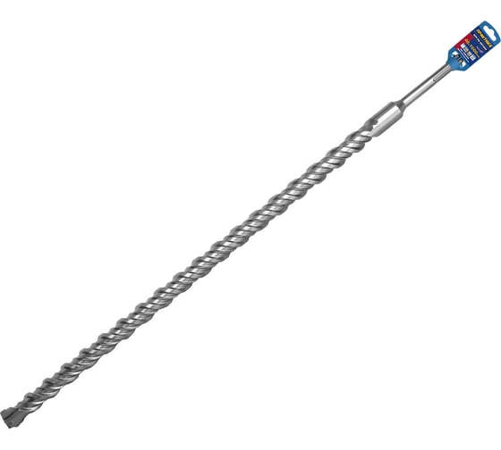 Изображение товара Бур КВАДРО по бетону (40х1000 мм; SDS-MAX) ПРАКТИКА 648-045