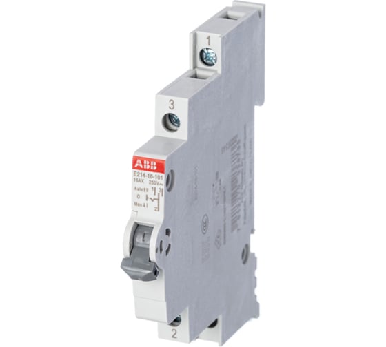 Изображение товара Выключатель ABB E214-16-101 3-позиционный 1 модуль 2CCA703025R0001