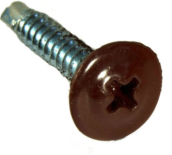 Изображение товара Саморез ПШC КРЕП-КОМП сверло 4,2х19 RAL3011 1000шт пшс193011