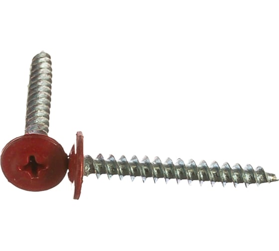 Изображение товара Саморез ПШC КРЕП-КОМП сверло 4,2х32 RAL3003 500шт пшс323003