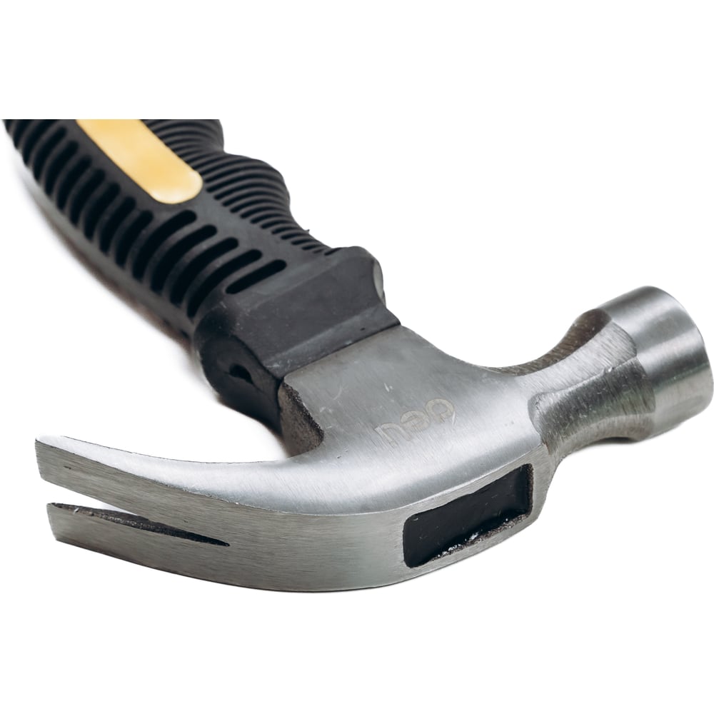 Изображение товара Молоток-гвоздодер DELI DL441008 укороченный 250 г 160 мм эргономичная рукоять