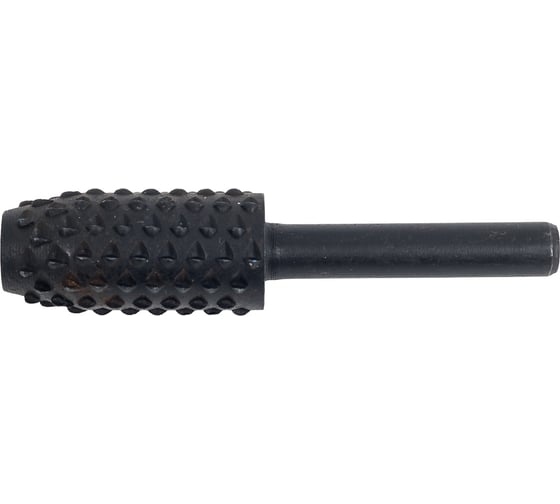 Изображение товара Шарошка стальная конусная усеченная по дереву (13х28 мм) ПРАКТИКА 648-380