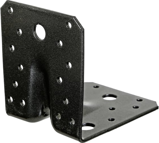 Изображение товара Уголок ALBERTS DURAVIS перфорированный, усиленный, черный перламутр, 105x105x90 мм 301880