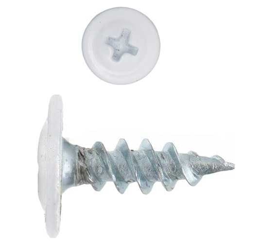 Изображение товара Саморез ПШО КРЕП-КОМП острый 4,2х13 RAL9003 1500шт пшо139003