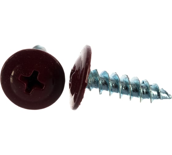 Изображение товара Саморез ПШО КРЕП-КОМП острый 4,2х16 RAL3005 1000шт пшо163005