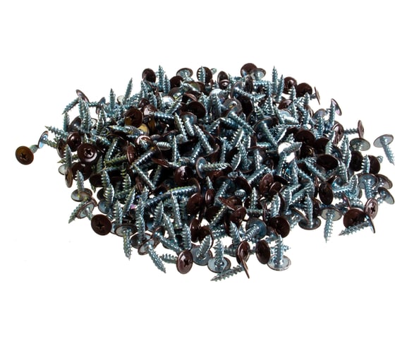 Изображение товара Саморез ПШО КРЕП-КОМП острый 4,2х16 RAL8017 1000шт пшо168017