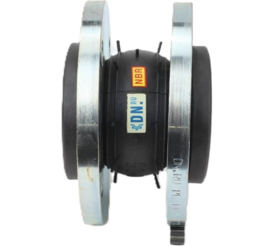 Изображение товара Компенсатор резиновый DN.ru Ду25 Ру16 NBR фланцевый D140-01078