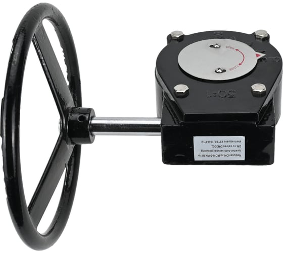 Изображение товара Редуктор DN.ru RDN-1 Ру16 для четвертьоборотной запорно-регулирующей арматуры D240-00393