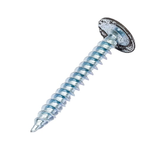 Изображение товара Саморез ПШО КРЕП-КОМП острый 4,2х32 RAL8019 500шт пшо328019