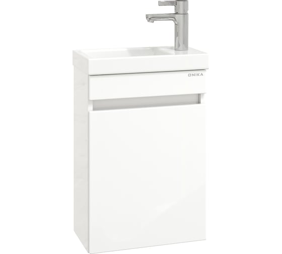 Изображение товара Тумба с раковиной Onika Милтон 40 белая 104007
