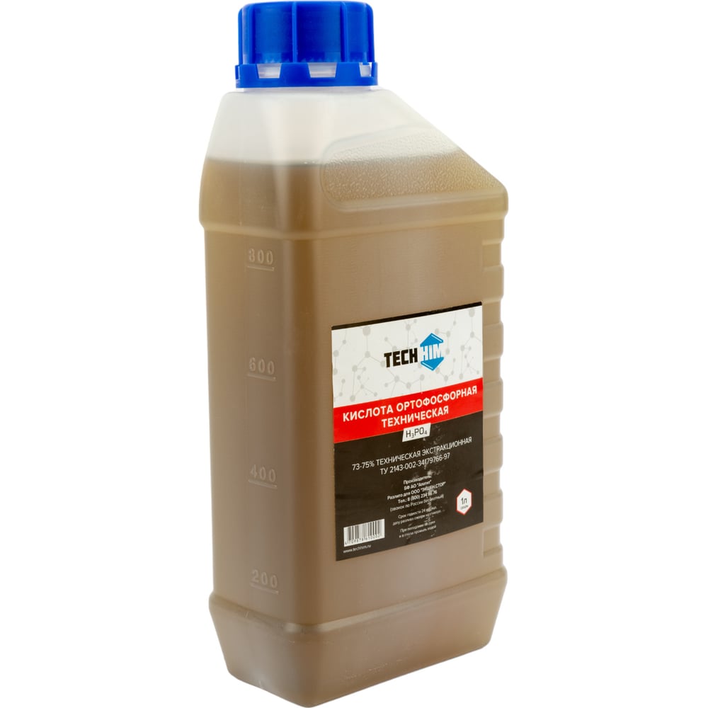 Изображение товара Кислота ортофосфорная техническая 1 л, 72-75%